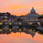 11111574-saint-peter-basilica-at-sunset